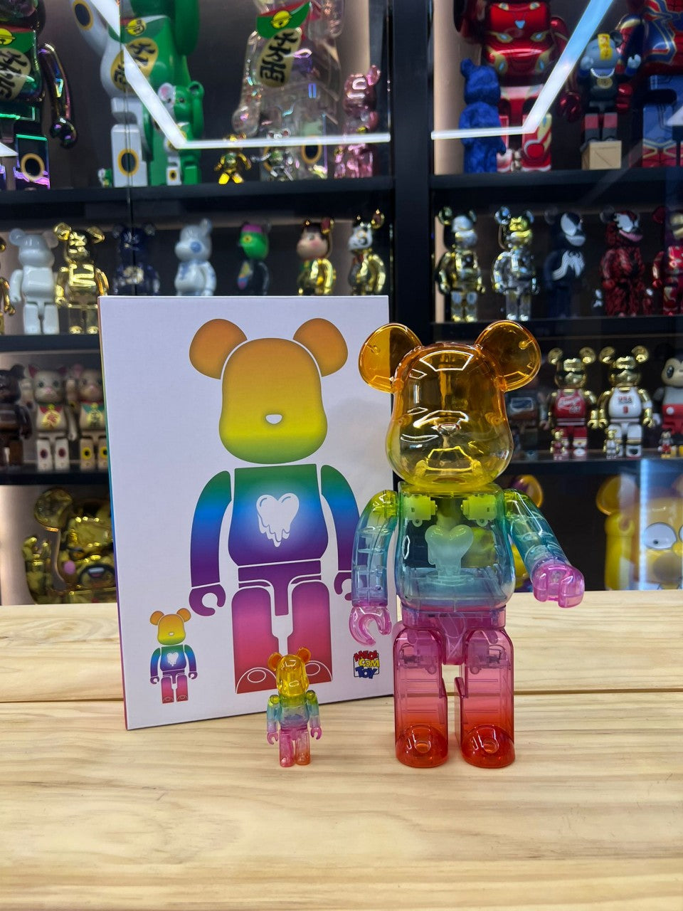 100%+400% EMOTIONALLY UNAVAILABLE GRADIENT HEART