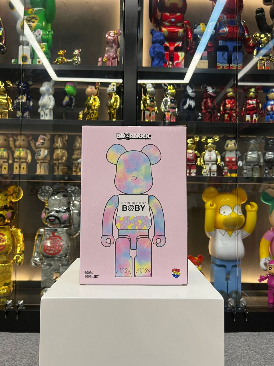 100% & 400% WF Fashion X My First Be@rbrick Baby 2021 – Madmaxtoys