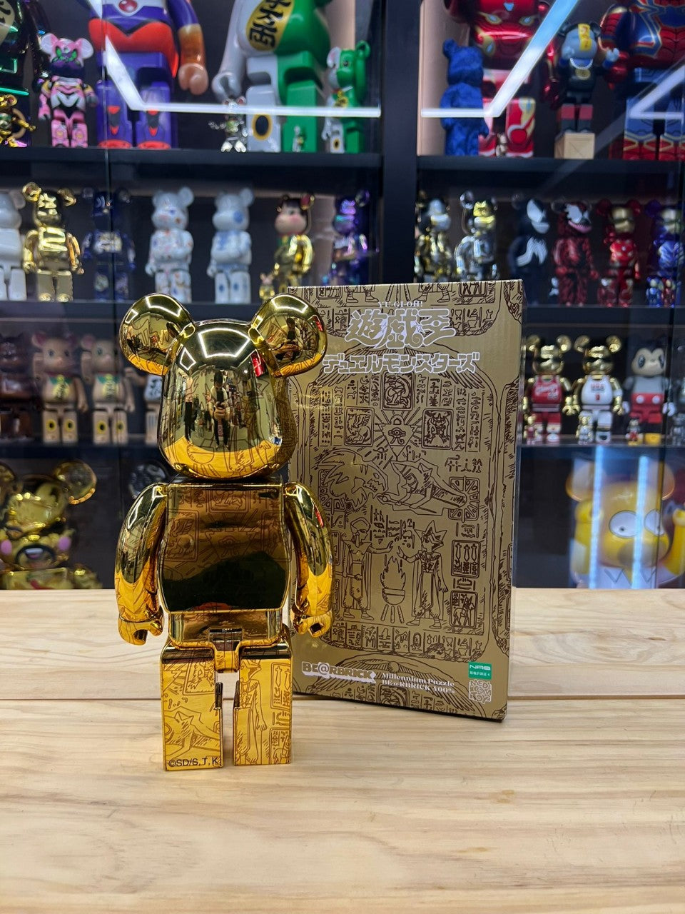 400% Be@rbrick 千年パズルモデル 遊☆戯☆王 (遊戲王 Yuu-Gi-Ou )