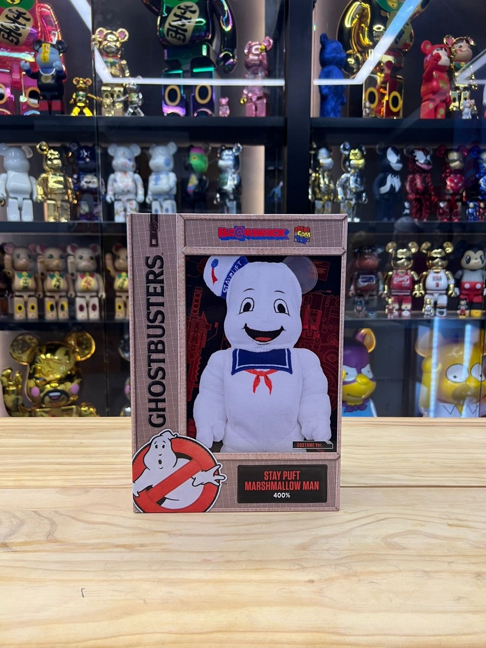 400% Be@rbrick Stay Puft Marshmallow Man Costime Ver