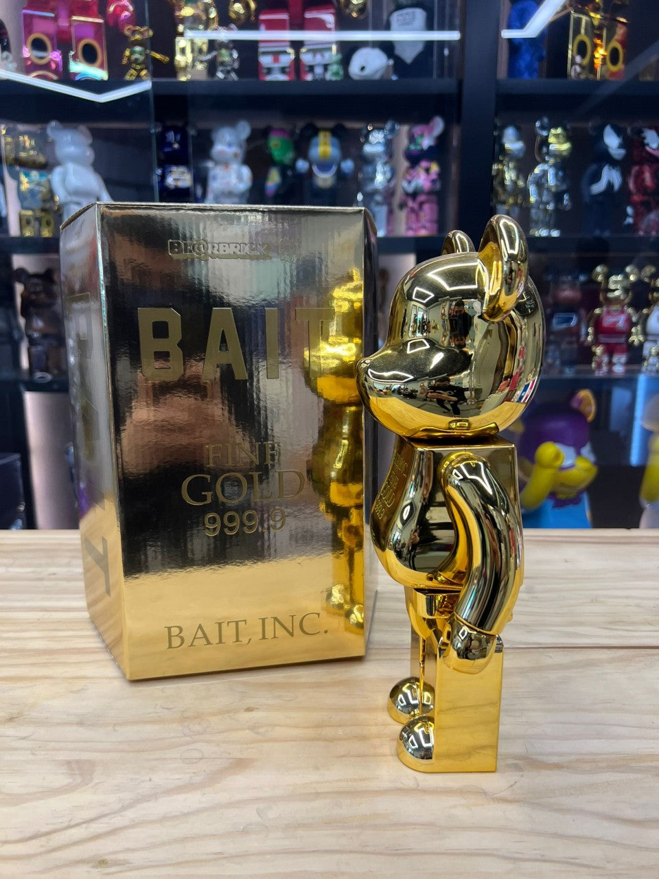 400% Be@rbrick Bait gold bar