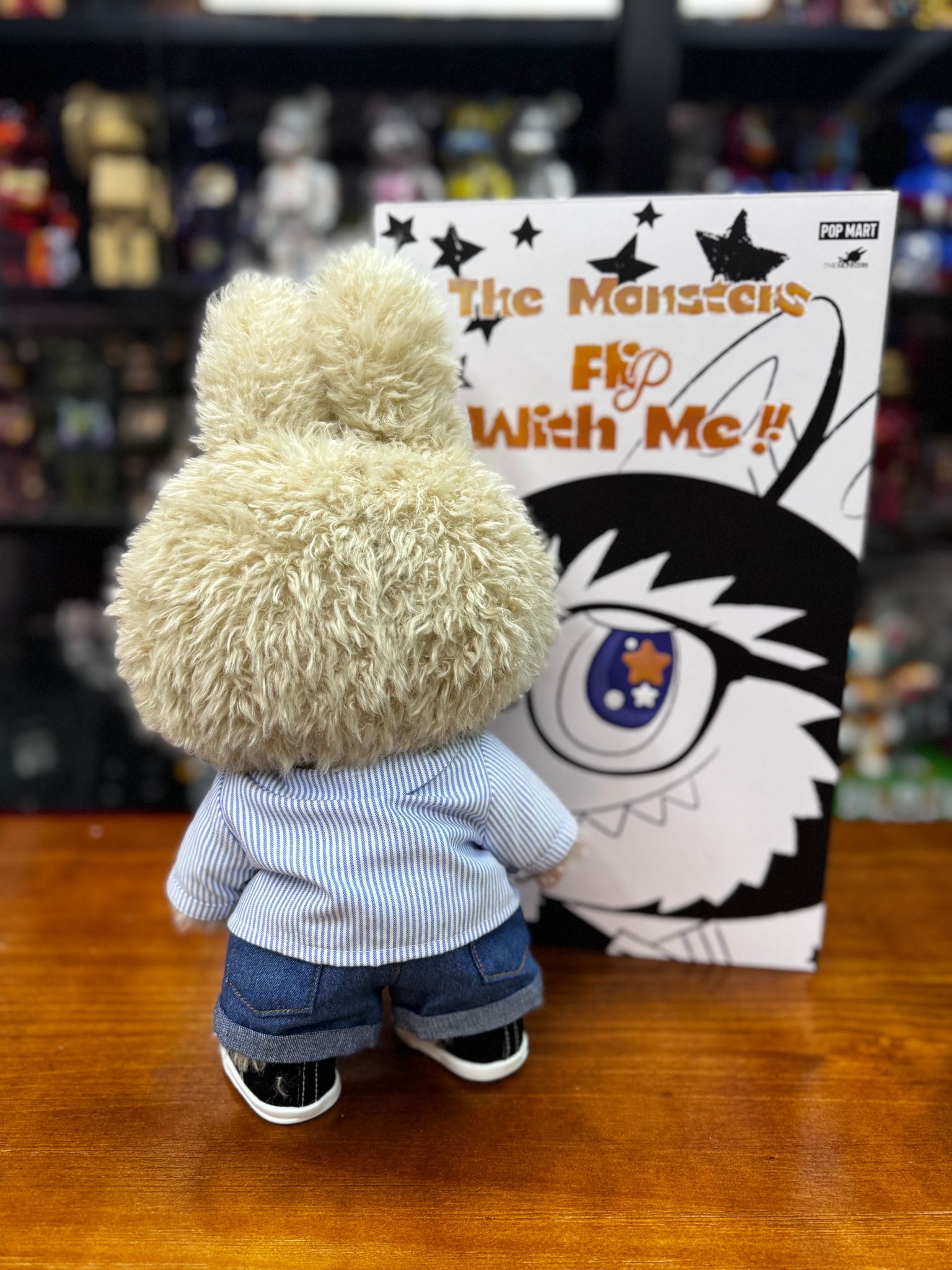 POPMART LABUBU FLIP WITH ME 糖膠毛絨公仔