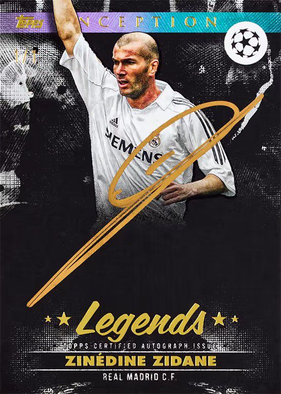 2024-25 Topps® Inception UEFA Club Competitions - Hobby Box