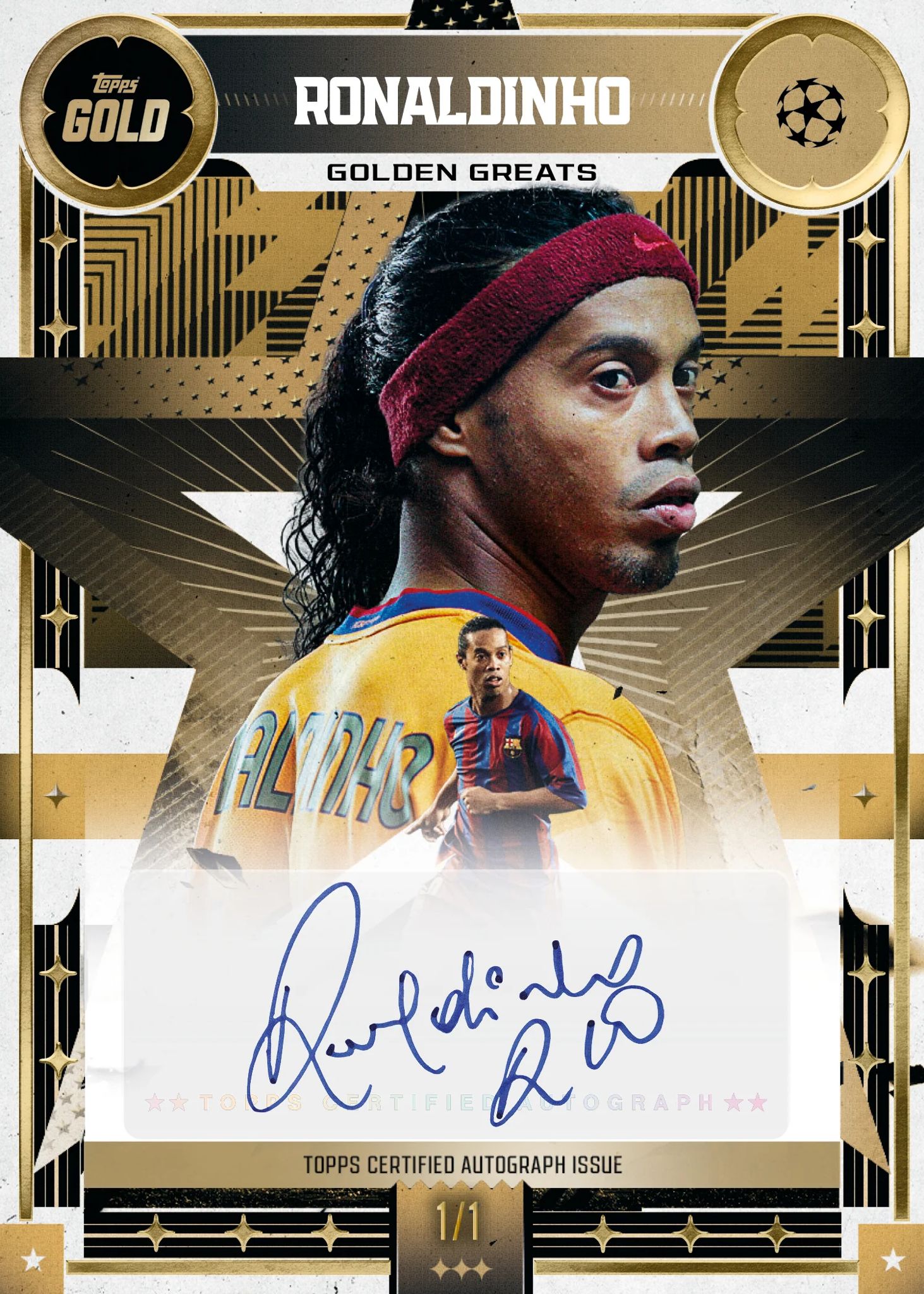 2025/26 Topps Gold UEFA Club Competitions UCC Hobby Box