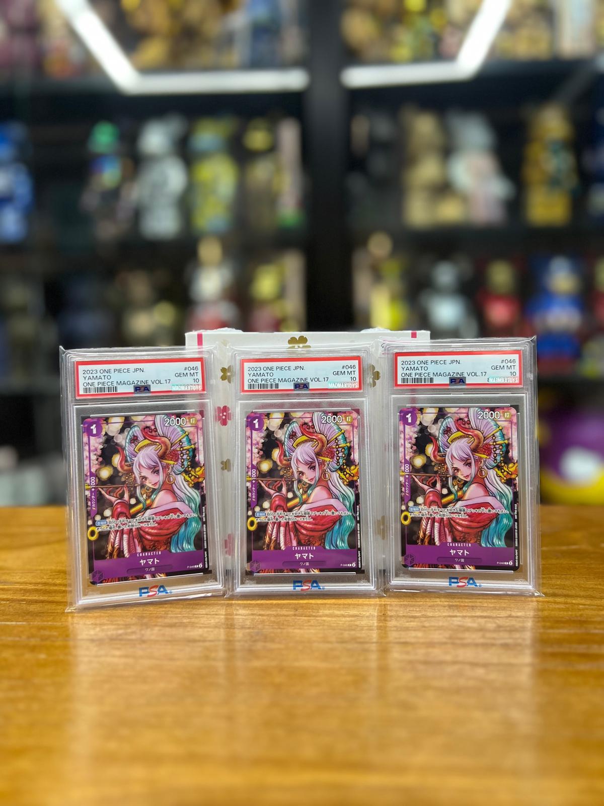 PSA 10 One Piece Card Magazine Vol.17 花魁ヤマト プロモ (P-046)