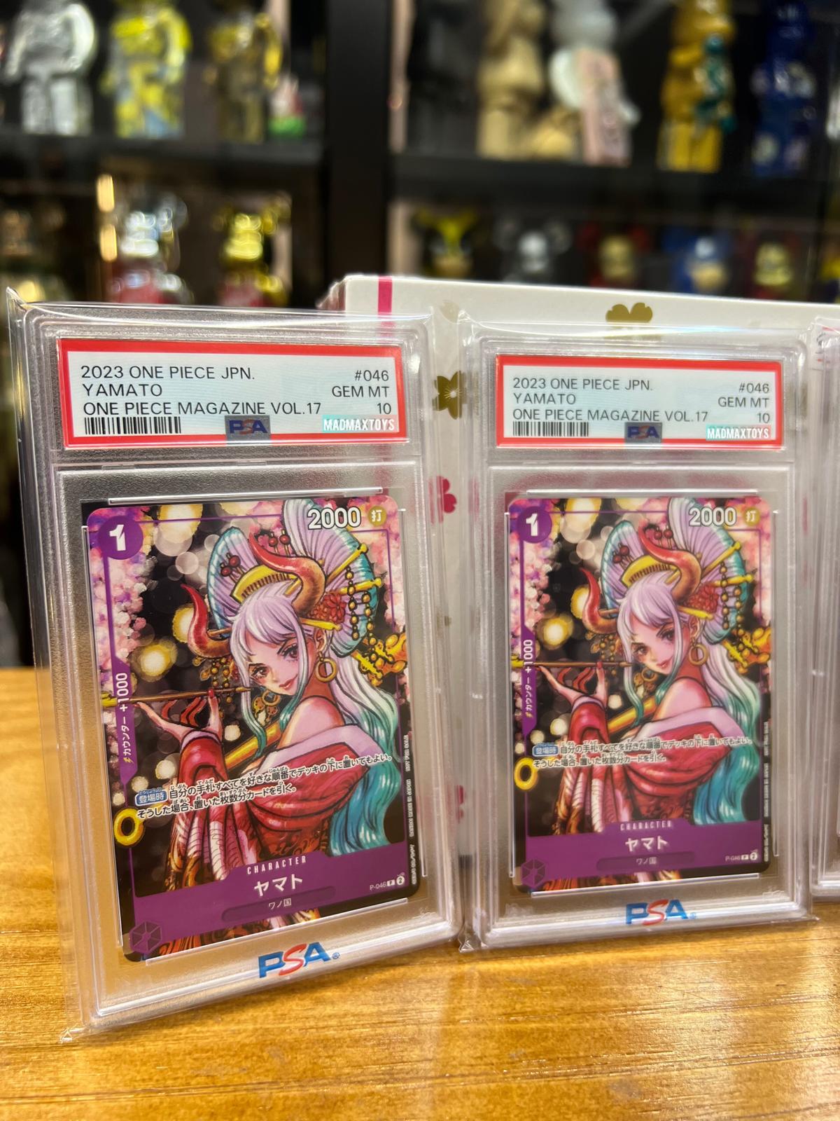 PSA 10 One Piece Card Magazine Vol.17 花魁ヤマト プロモ (P-046)