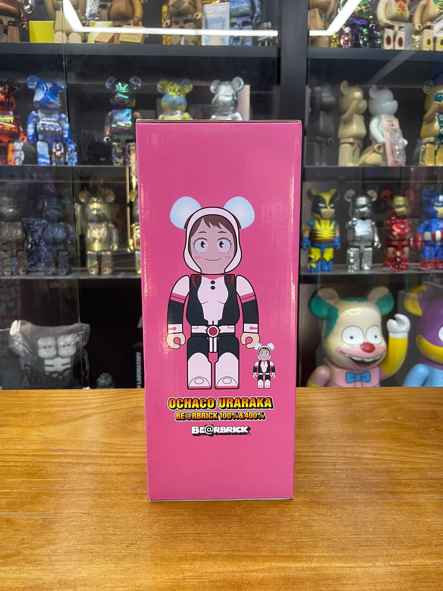 100% & 400% Be@rbrick x My Hero Academia Ochako Uraraka (麗日お茶子)