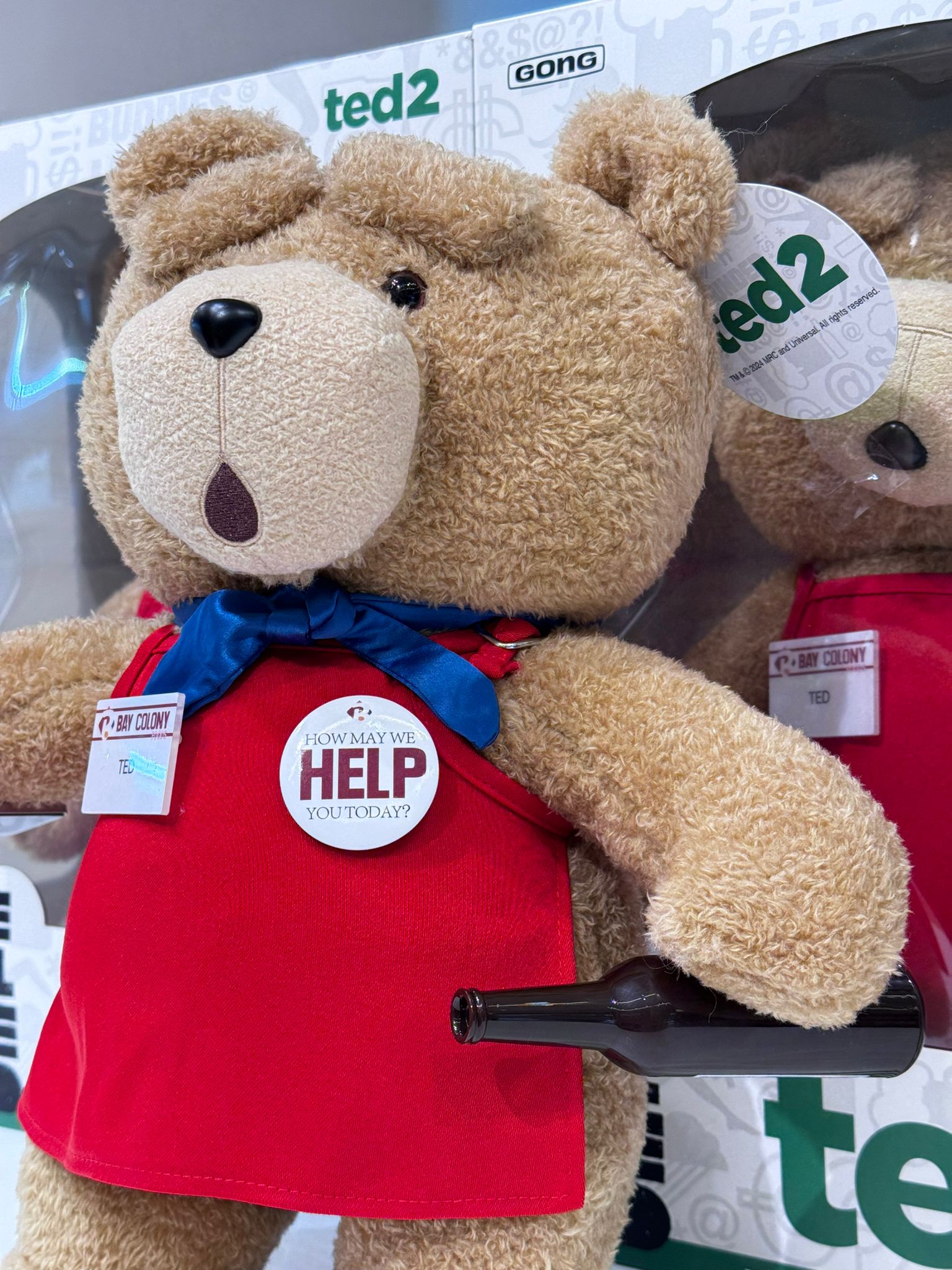 POP MART x GONG Ted 2 Ted Action Plush Doll