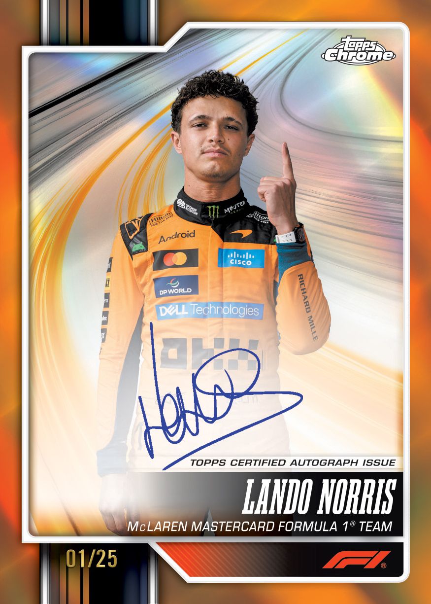 2026 Topps Chrome Formula 1® - Mega Box