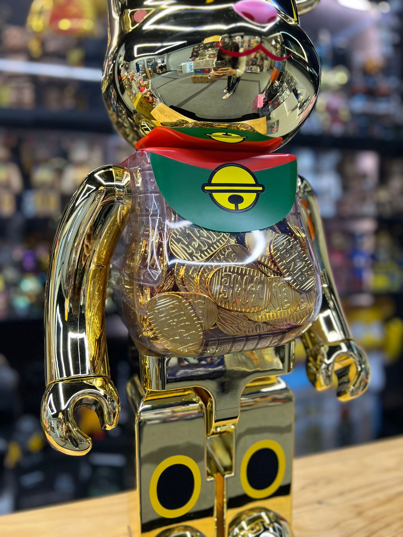 1000% Be@rbrick 招き猫 小判 (招財貓)