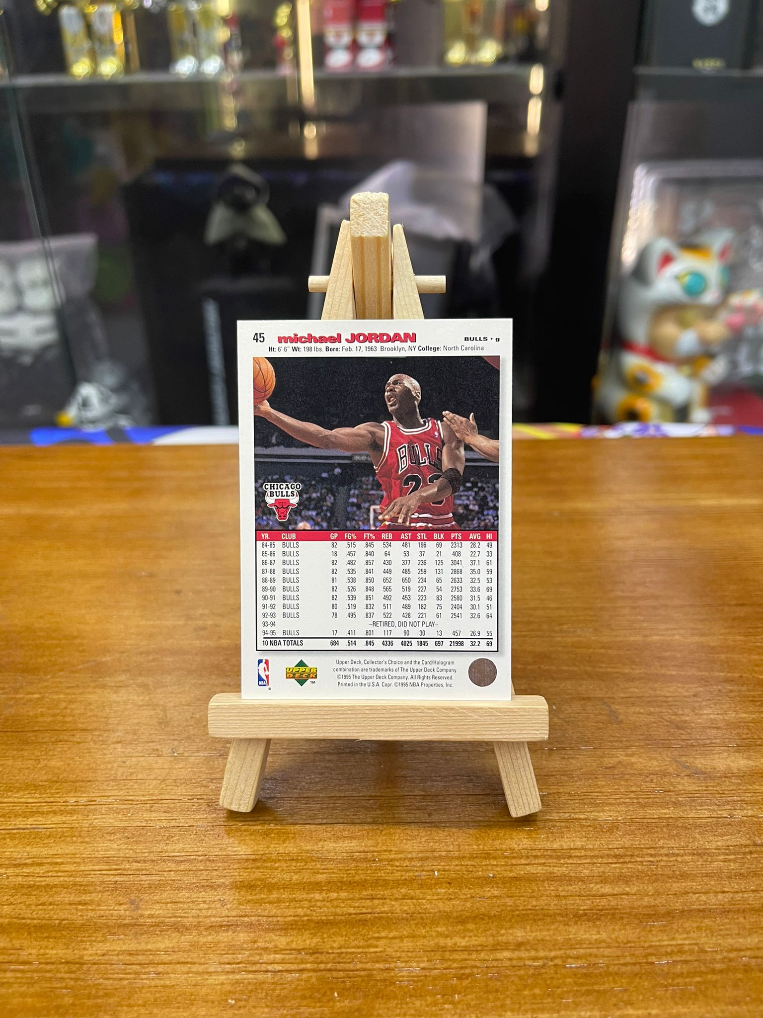 1995 Upper Deck Michael Jordan Bulls,g 45