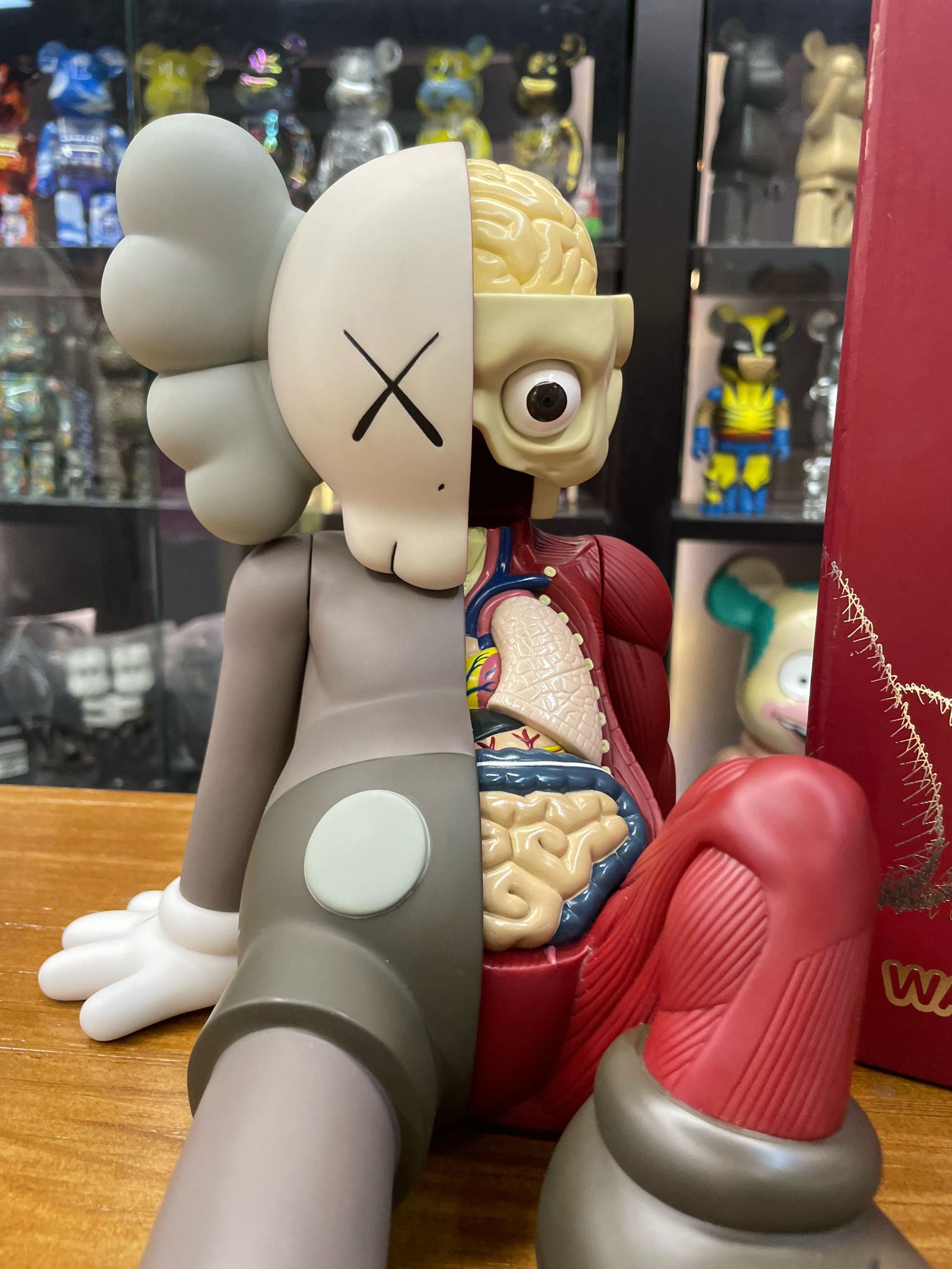 Kaws Companion Resting Place 2013 Brown Color (open box only)