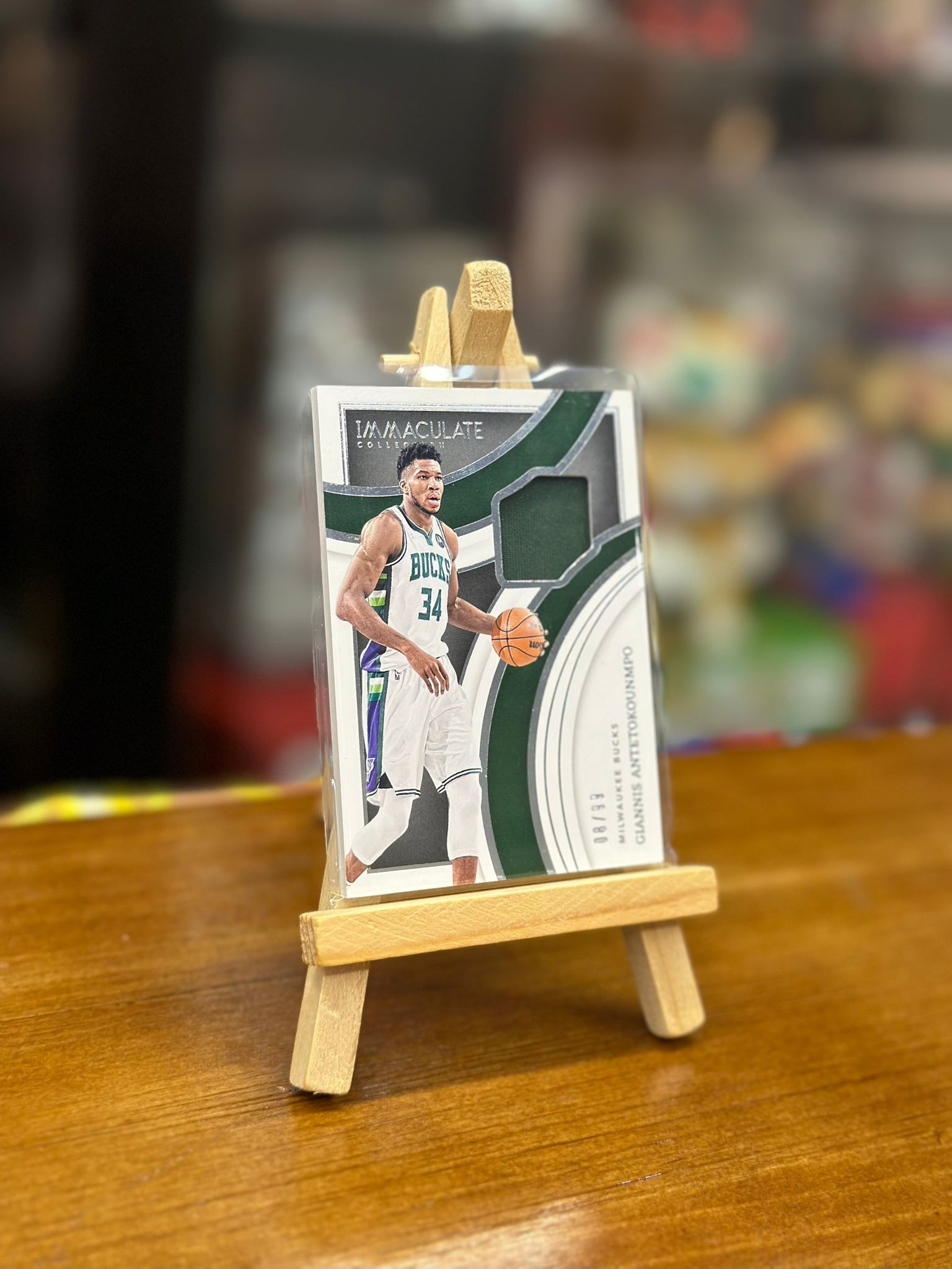 2021-22 PANINI - IMMACULATE COLLECTION BASKETBALL - GIANNIS ANTETOKOUNMPO(No.IHS-GAB)