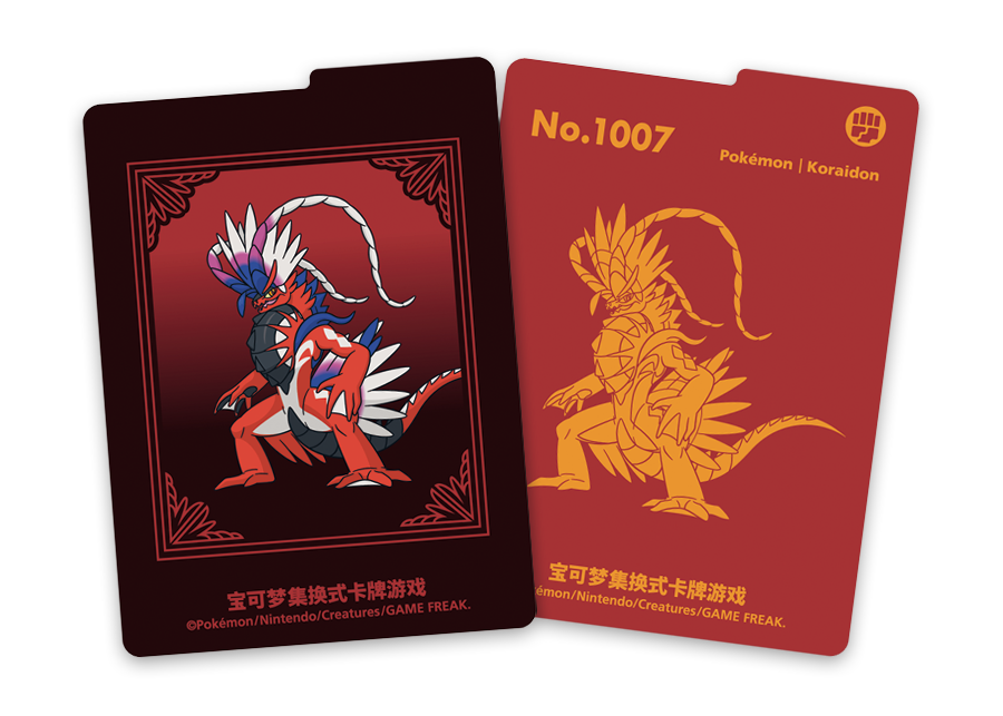 寶可夢金屬卡組收納盒套裝 S-Chinese Pokemon