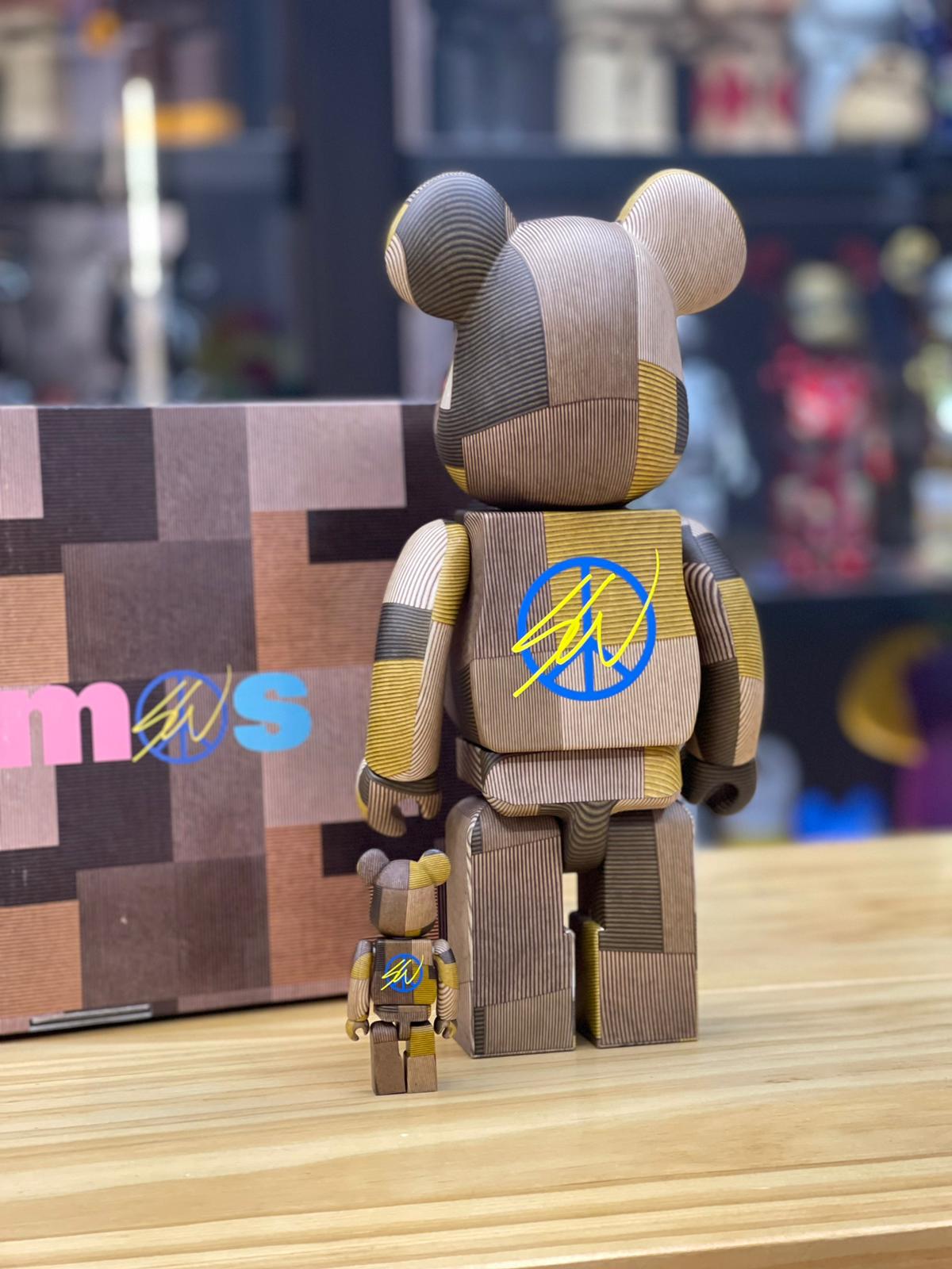 100% & 400% Be@rbrick atmos × Sean Wotherspoon