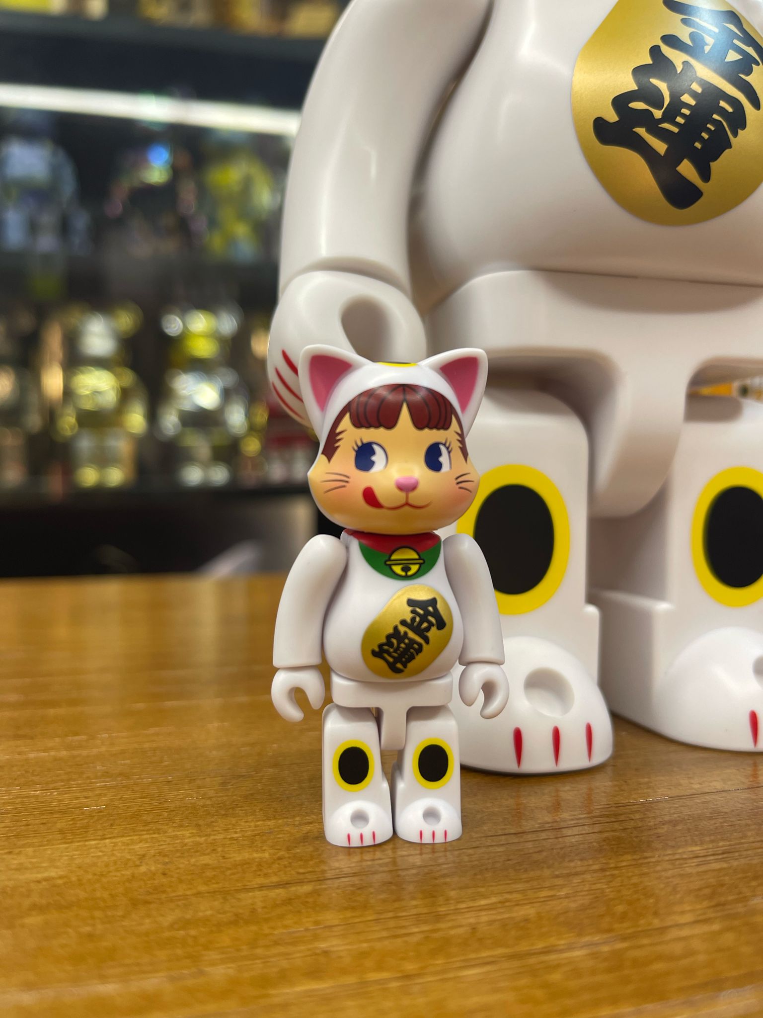 100% & 400% NY@BRICK 招き猫 ペコちゃん