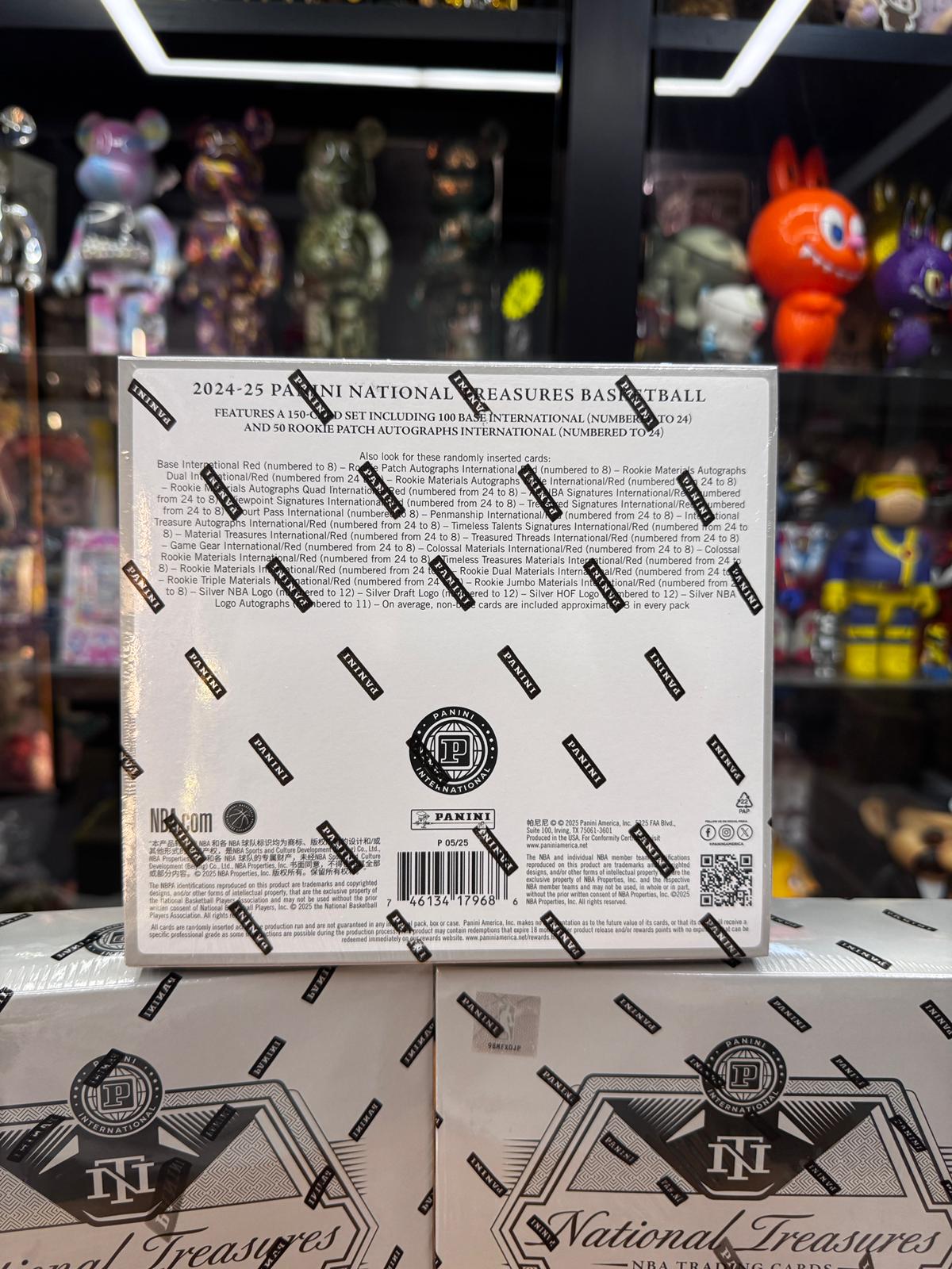 2024-25 National Treasures Basketball International Box