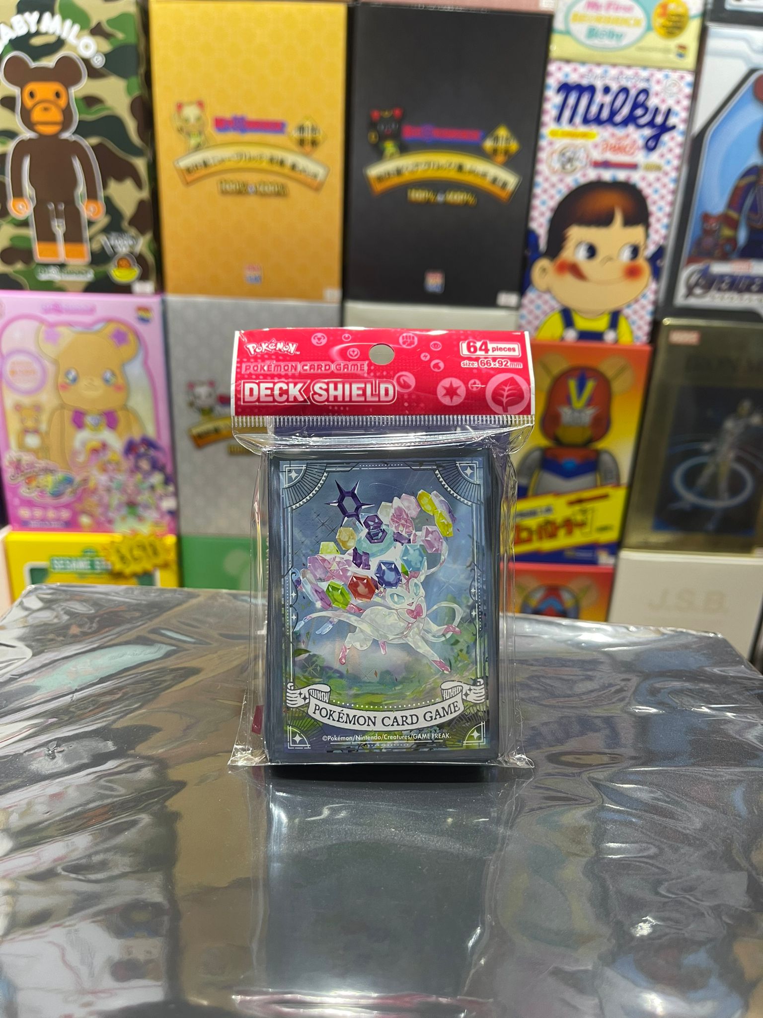Pokémon Card Game デッキシールド プレミアム・グロス テラスタイプ:ステラ ニンフィア