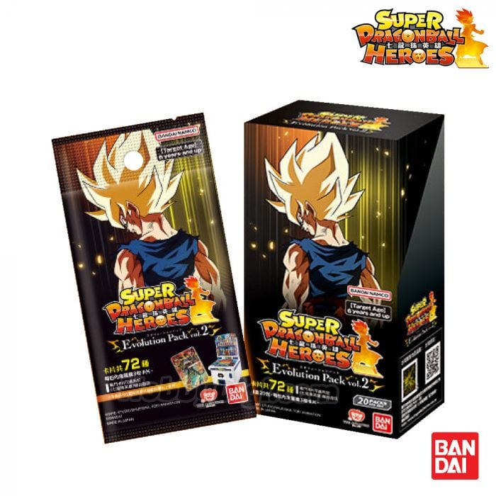 Bandai - 七龍珠英雄遊戲咭-進化篇 第二彈