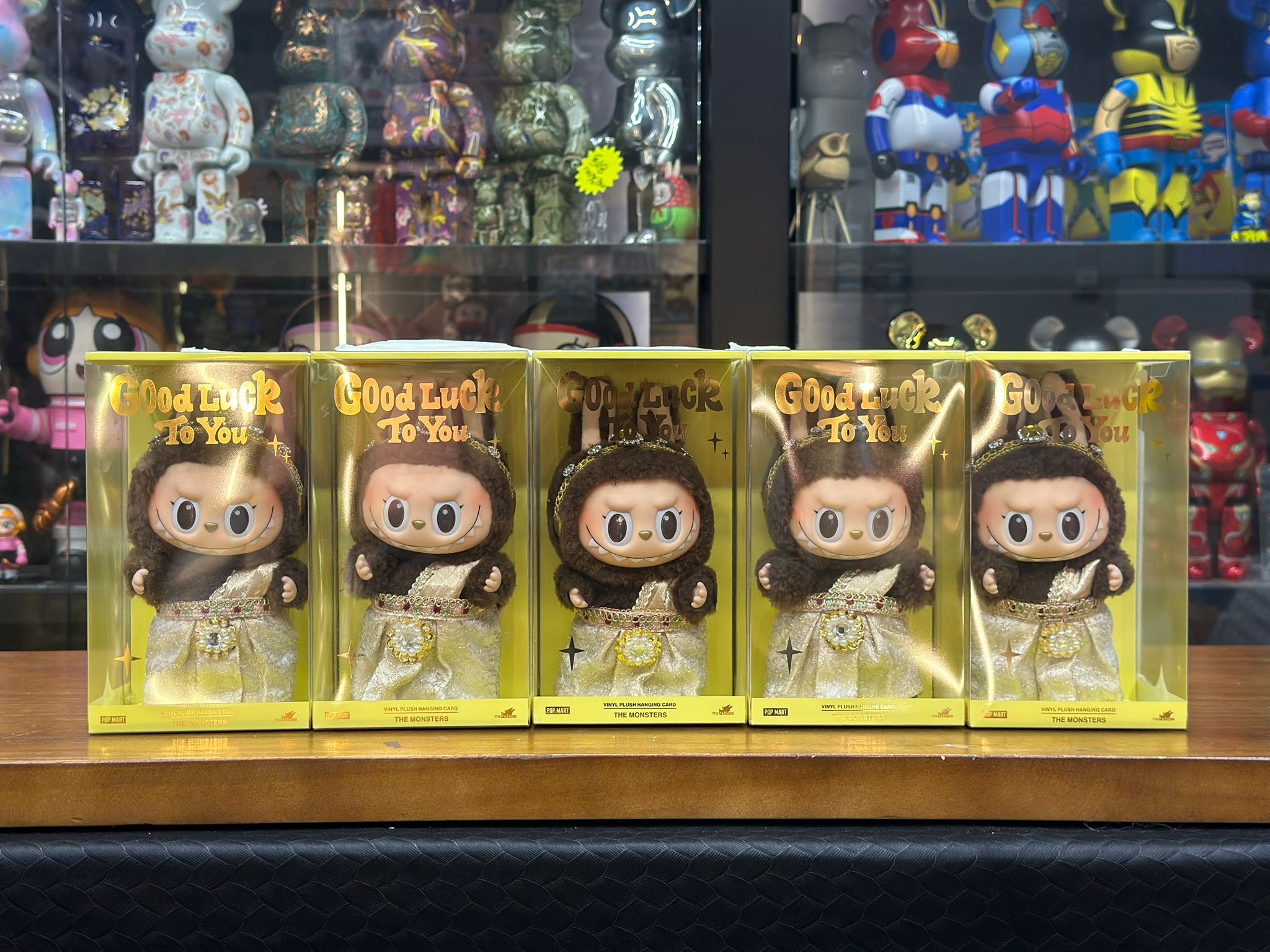 Labubu GOOD LUCK TO YOU-Vinyl Plush Doll Pendant