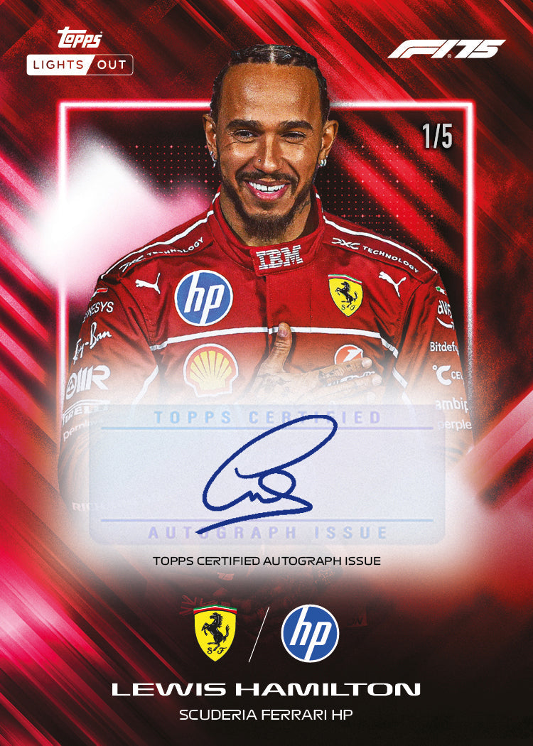 2025 Topps® Formula 1® Lights Out