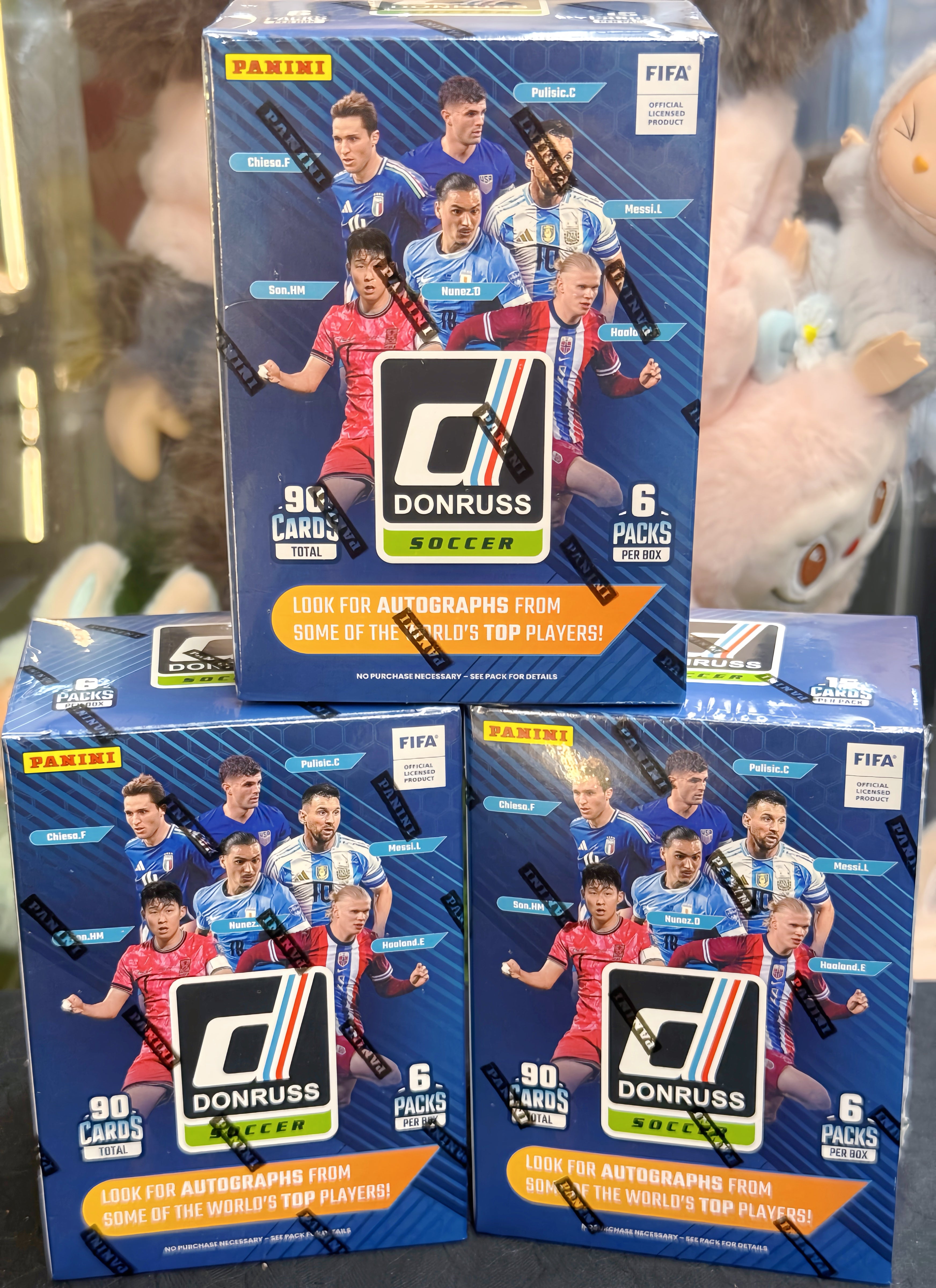 2024-25 Panini Donruss Soccer Trading Card Blaster Box Factory Sealed