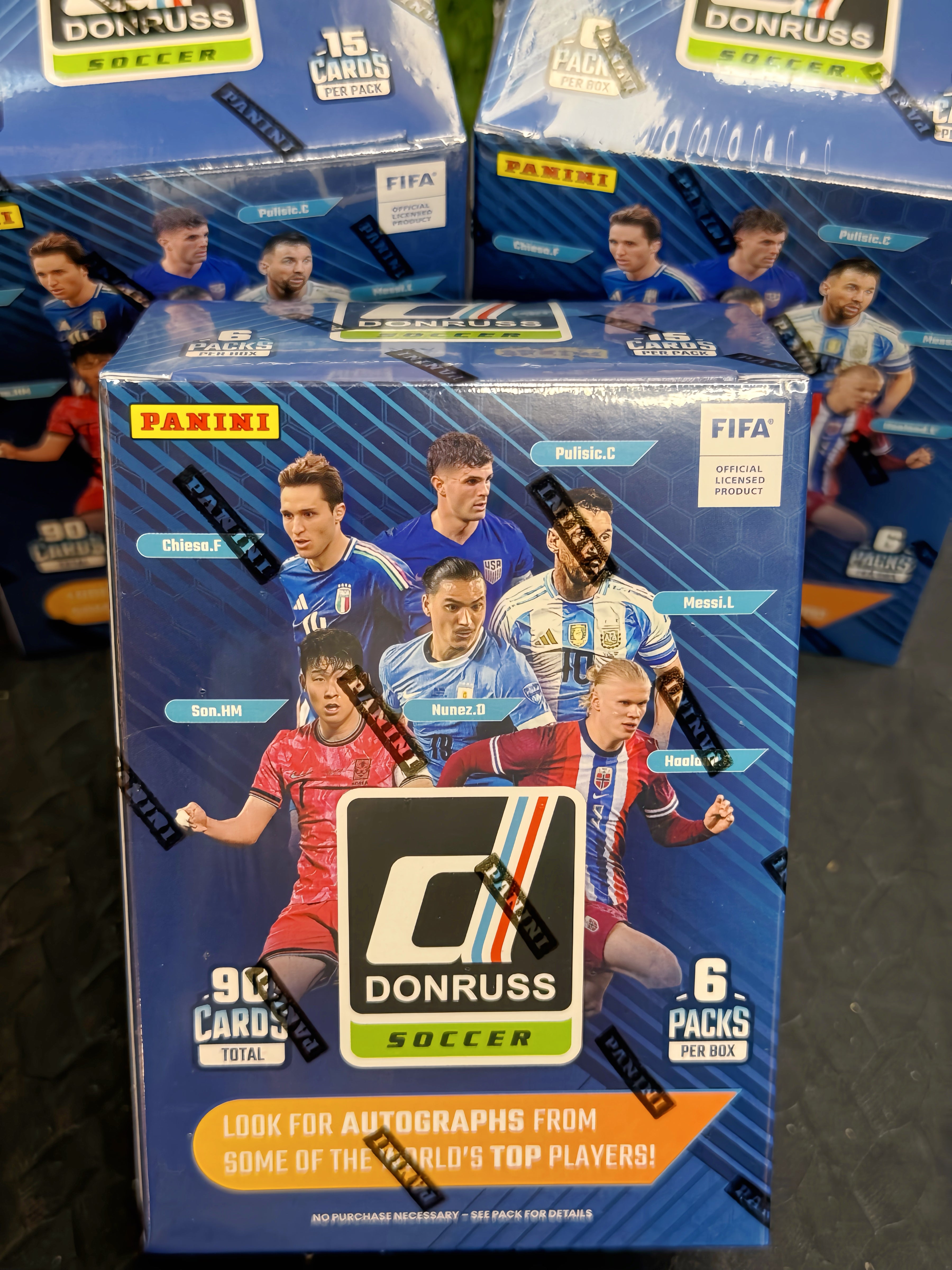 2024-25 Panini Donruss Soccer Trading Card Blaster Box Factory Sealed