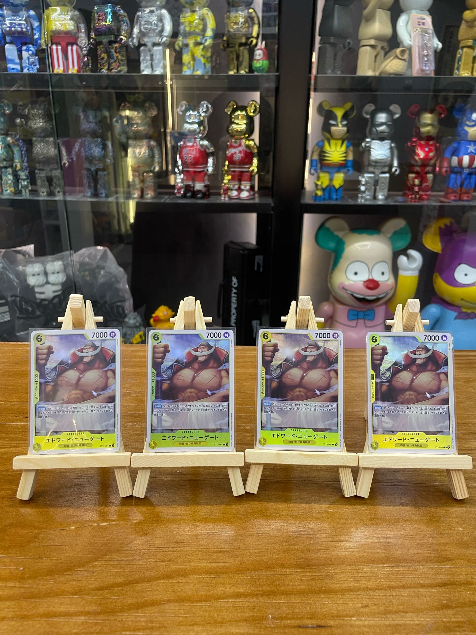 One Piece Card (ST13-004) P-C エドワード・ニューゲート(パラレル) 4 pcs