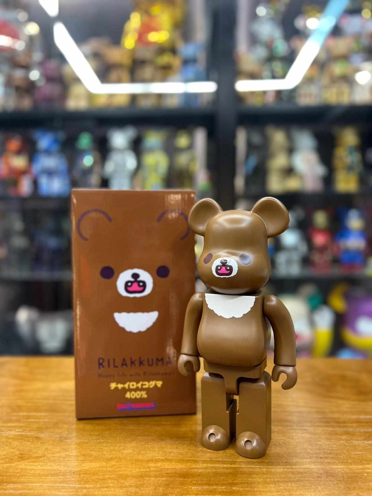 400% BE@RBRICK チャイロイコグマ (輕鬆小熊)Rilakkuma 茶小熊
