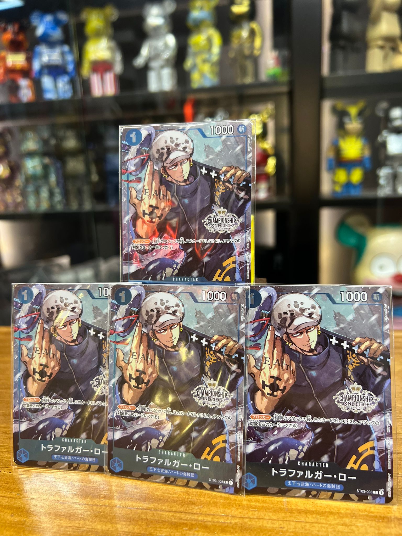 One Piece Card (ST03-008) C トラファルガー・ロー(パラレル)(チャンピオンシップ)