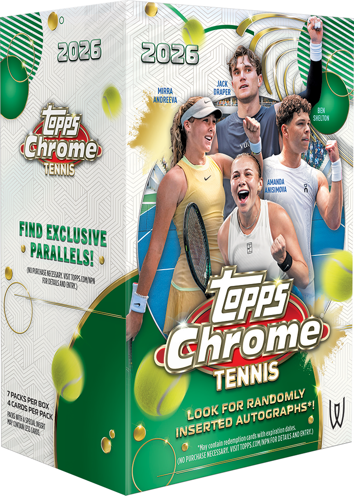 2026 Topps Chrome® Tennis - Value Box