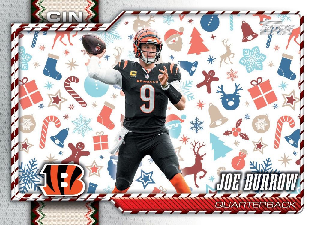 2026 Topps Holiday Football - Mega Box