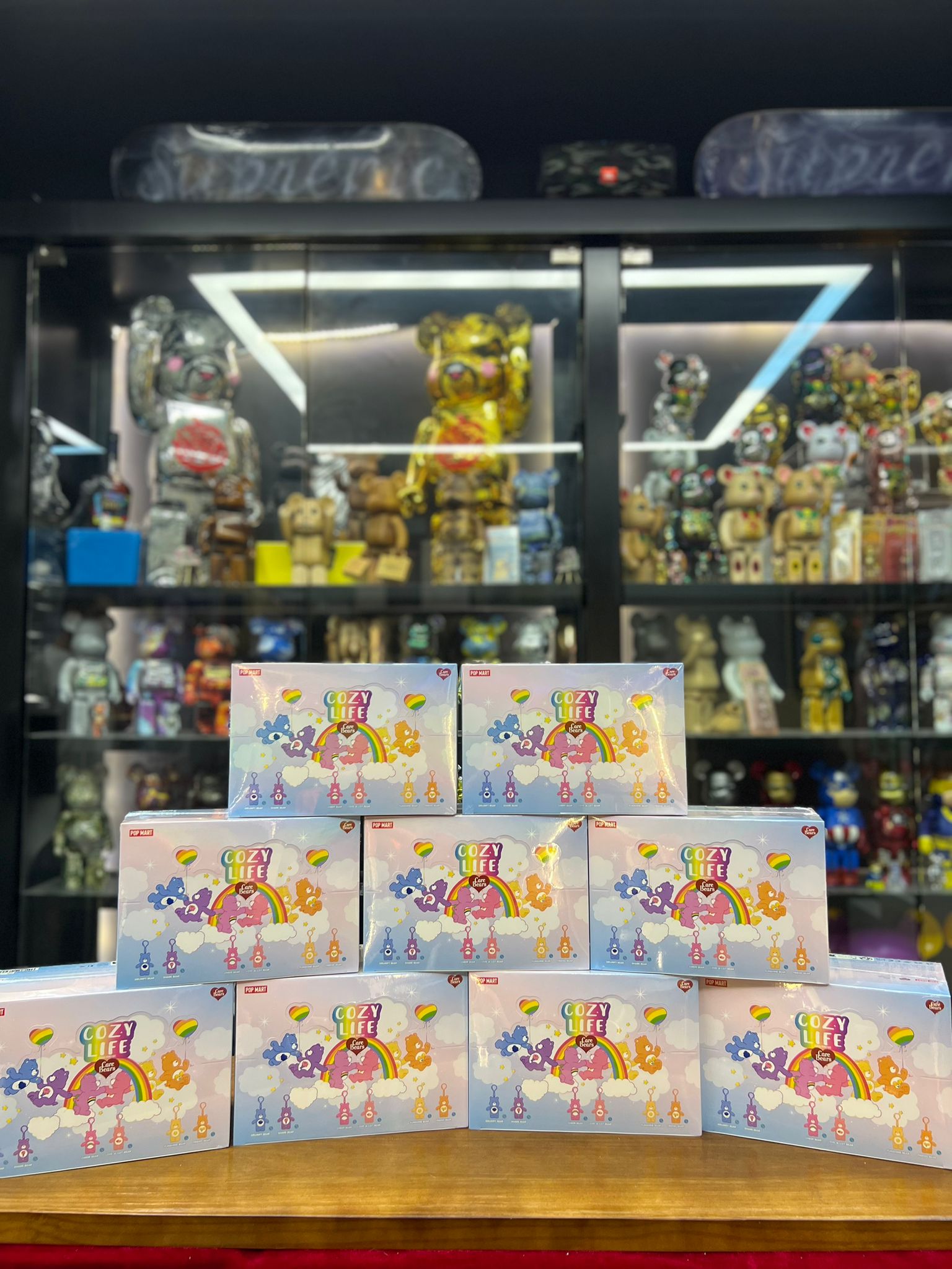 POP MART Care Bear Cozy Life系列-流沙毛絨掛件盲盒 Quicksand Plush Pendant Blind Box