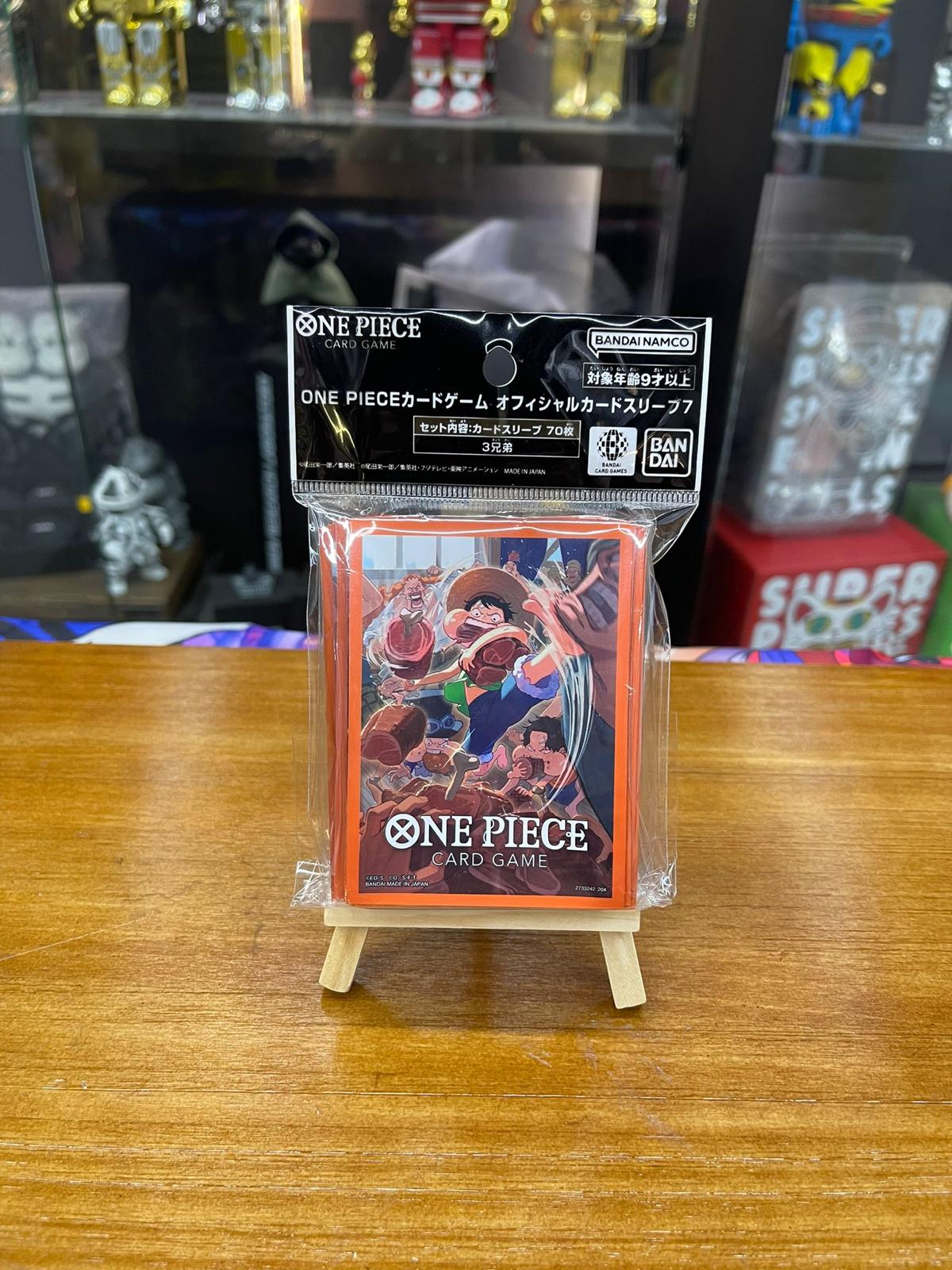 ONE PIECE オフィシャルカードスリーブ 7 3兄弟(官方卡套 7 三兄弟)