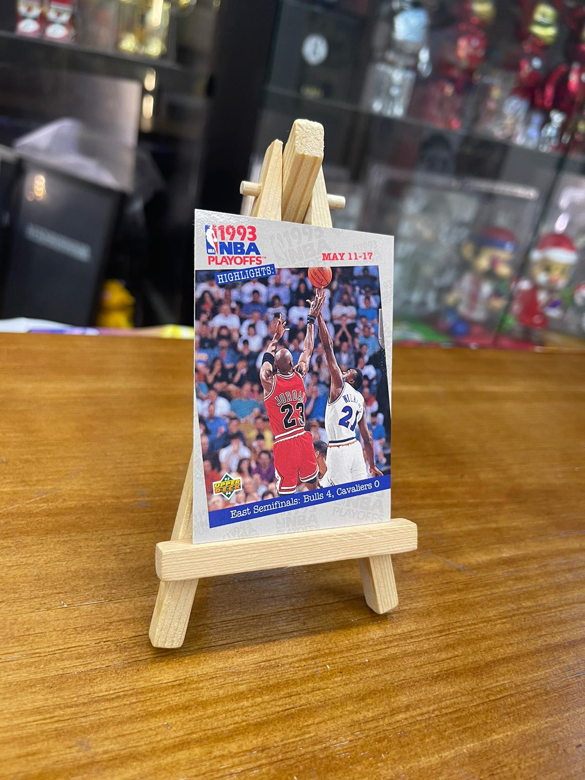 1993 Upper Deck NBA Playoffs East Semifinals Bulls 4 187