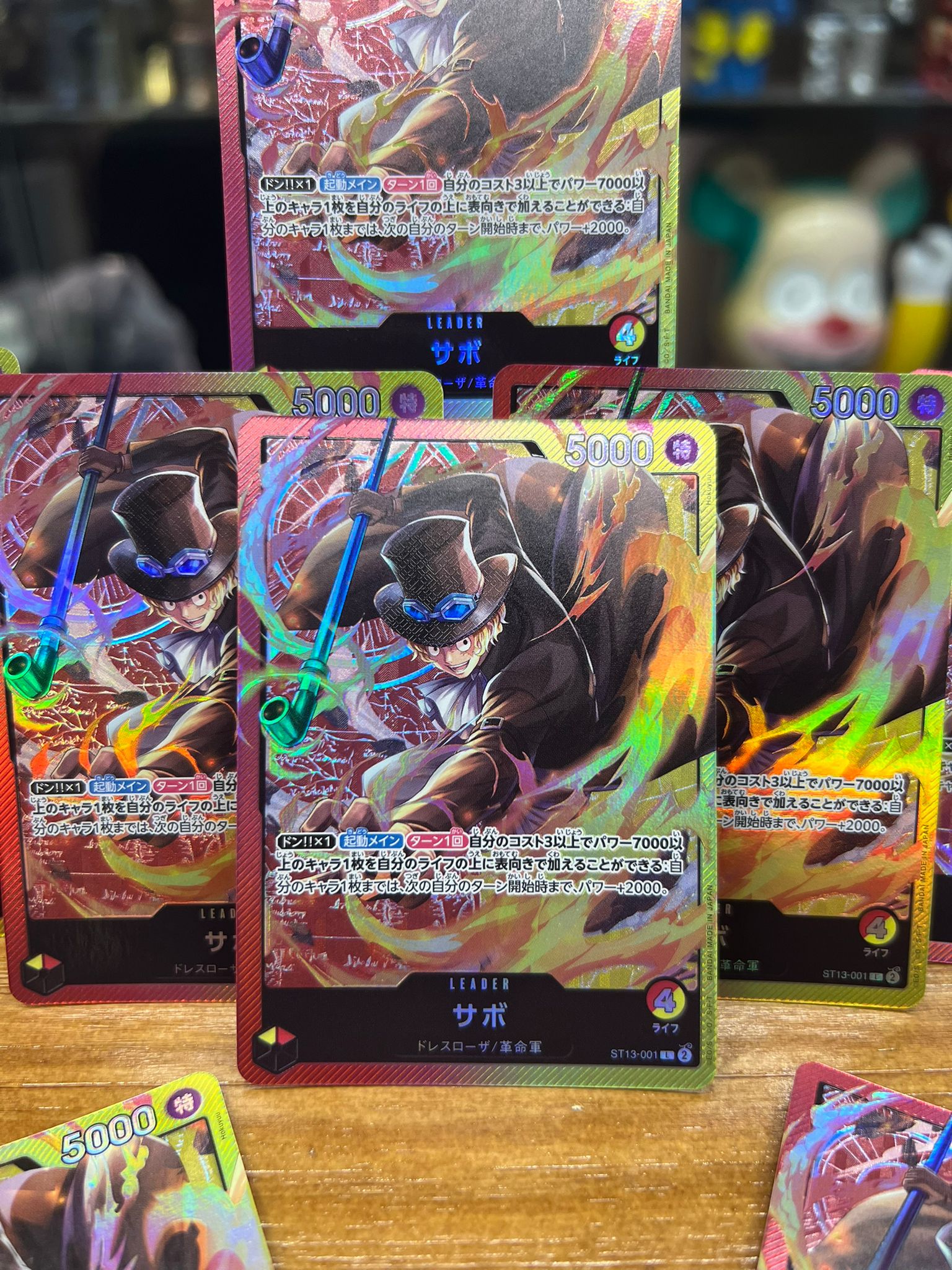 One Piece Card (ST13-001 ) L サボ