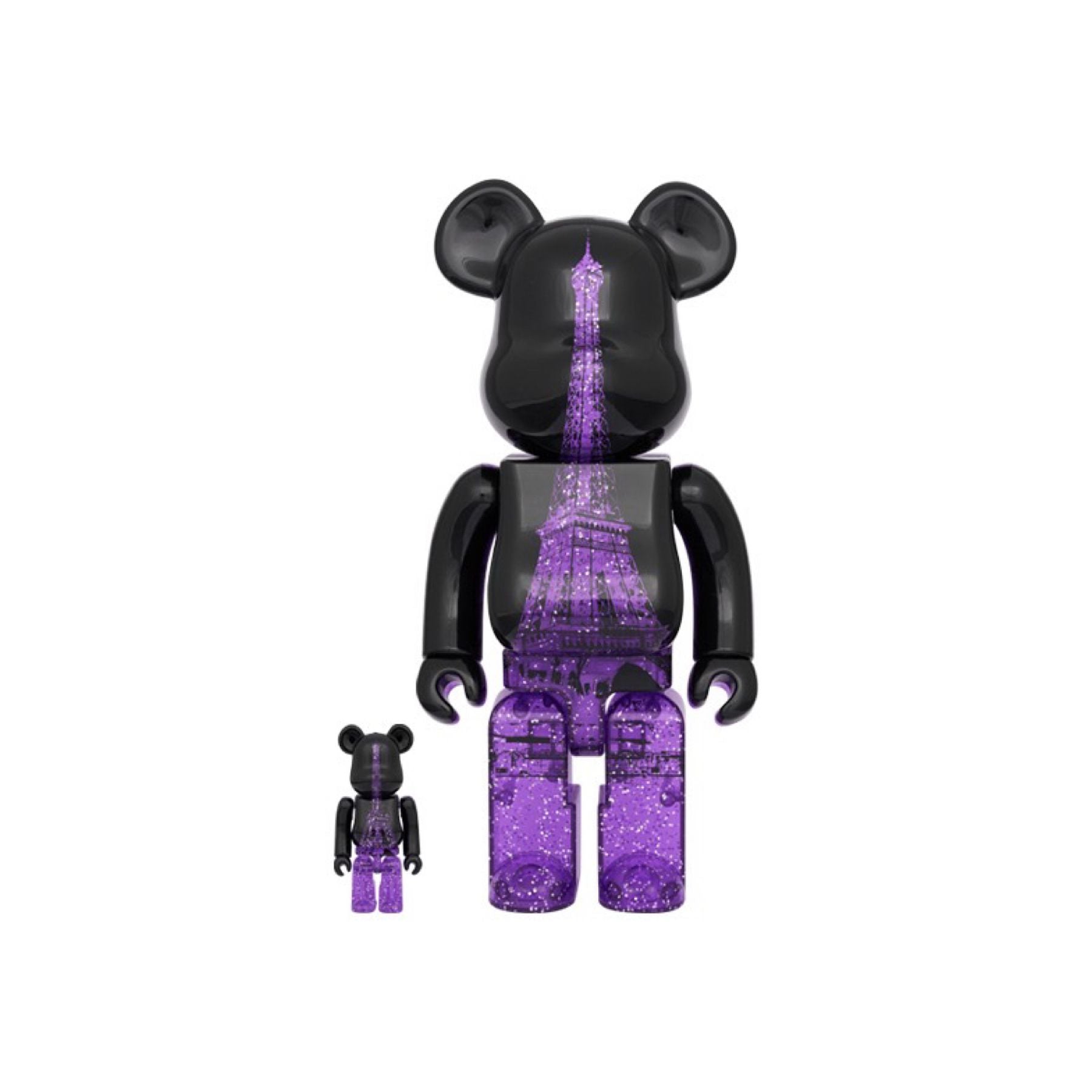 100% & 400% EIFFEL TOWER BE@RBRICK SAKURA Ver.