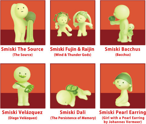 SMISKI Mini Figure Museum Series 博物館系列