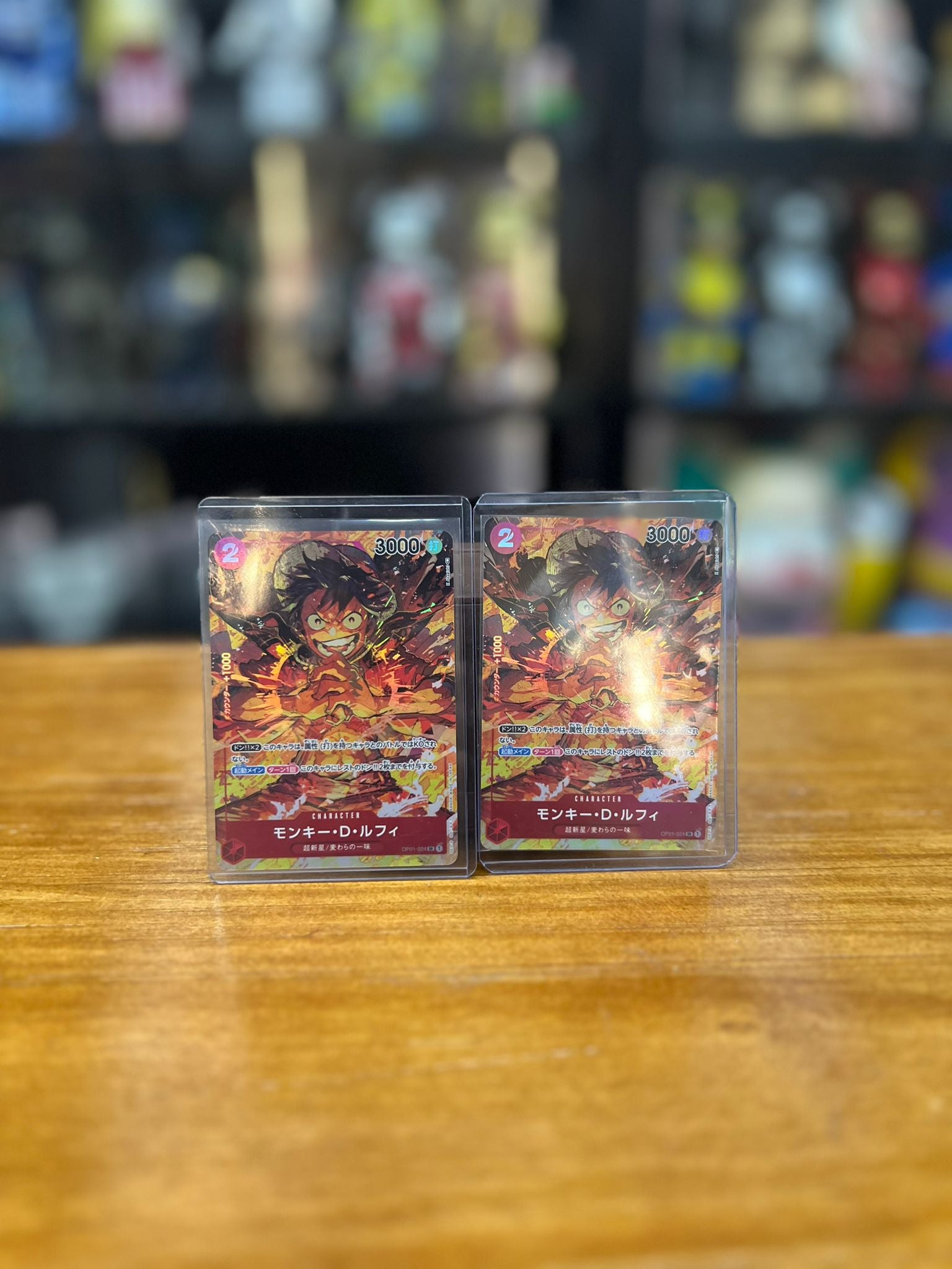 One Piece Card (OP01-024 SR) モンキー・D・ルフィ(パラレル)