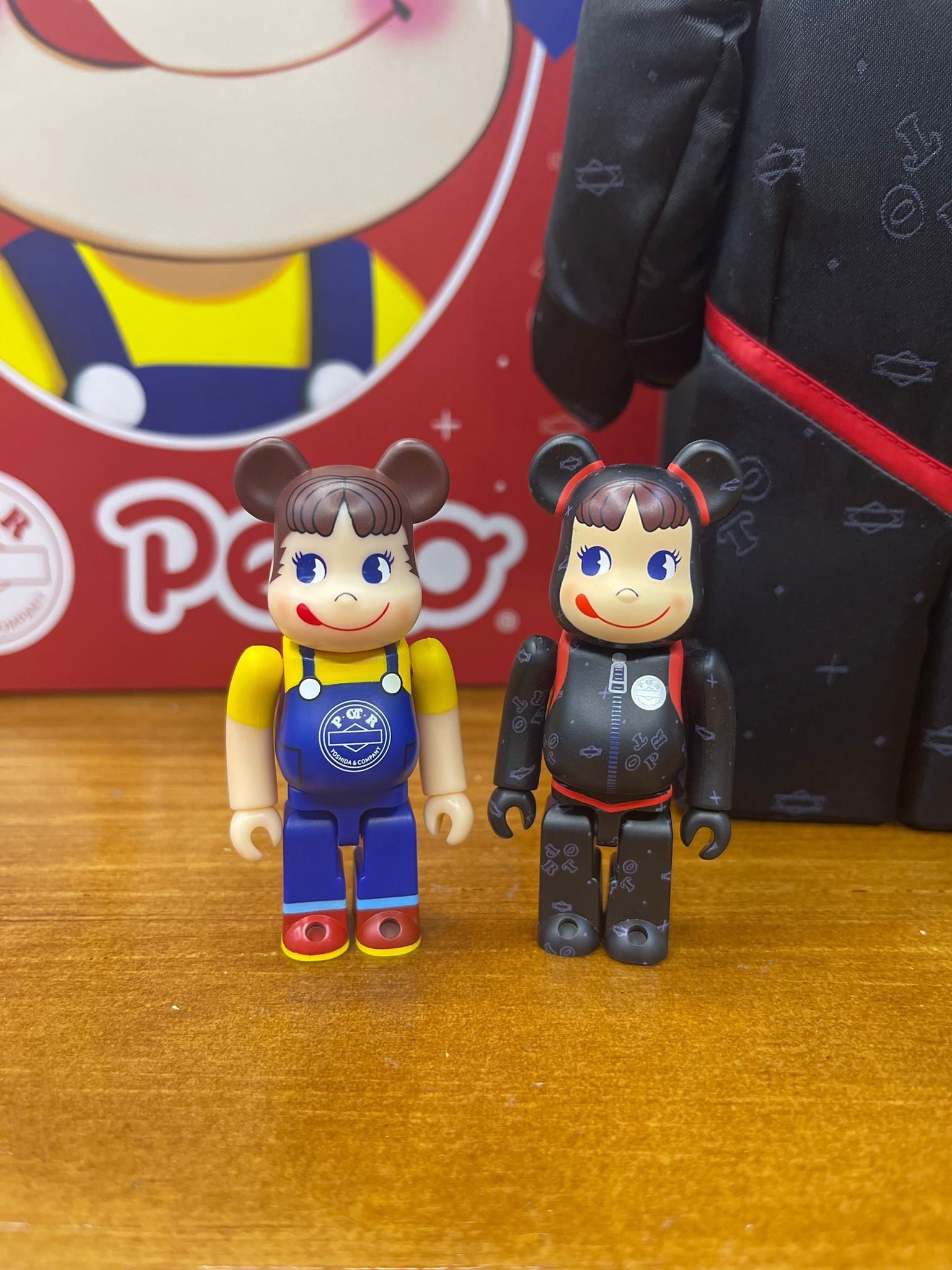 100% & 400% BE@RBRICK POTR ペコちゃん