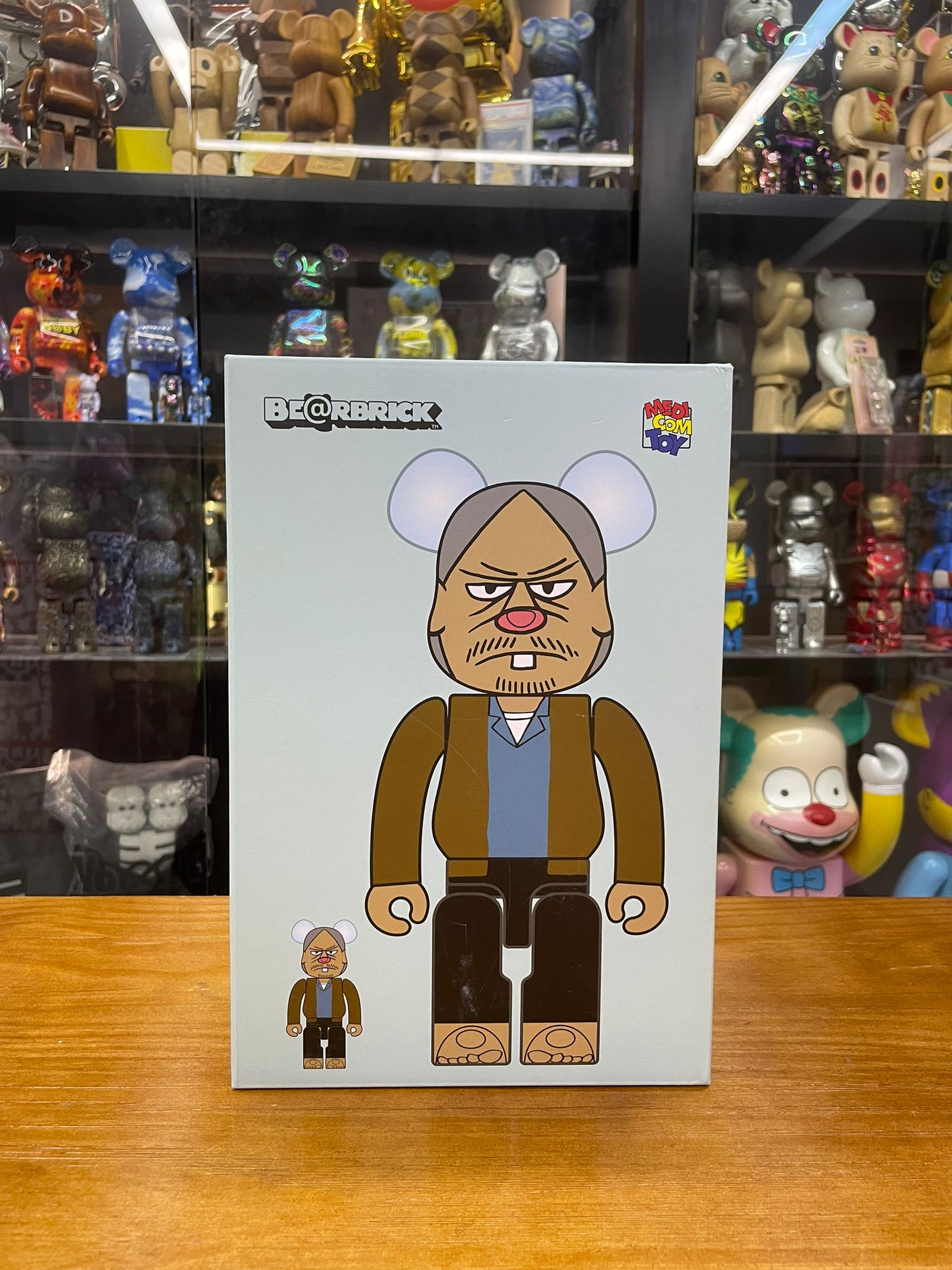 100% & 400% Be@rbrick Bum San