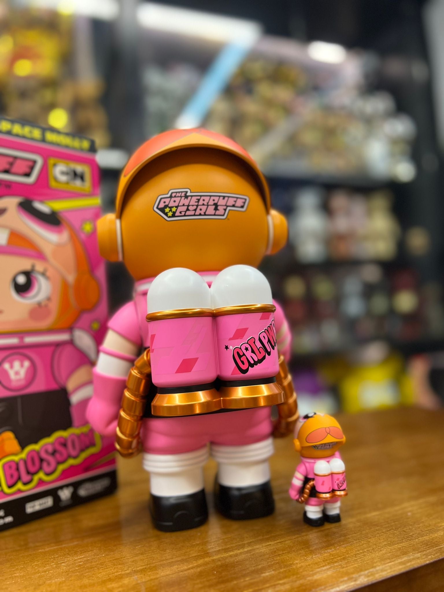 100% & 400% MEGA SPACE MOLLY JOY 系列 飛天小女警 (Pink)