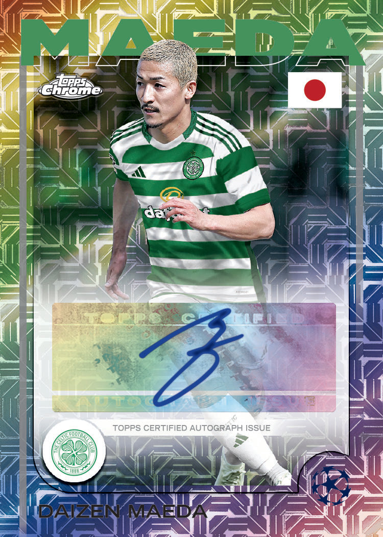 TOPPS 2024/25 Japan Edition UEFA CLUB COMPETITION BOX