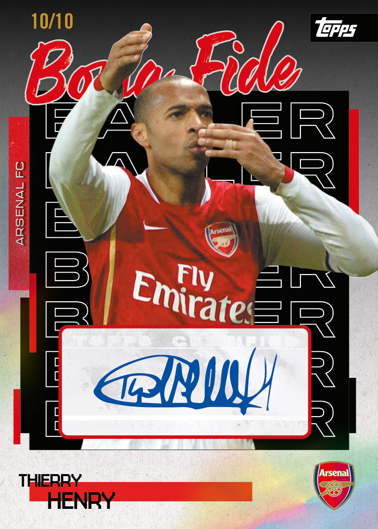 2025-26 Topps Arsenal Team Set