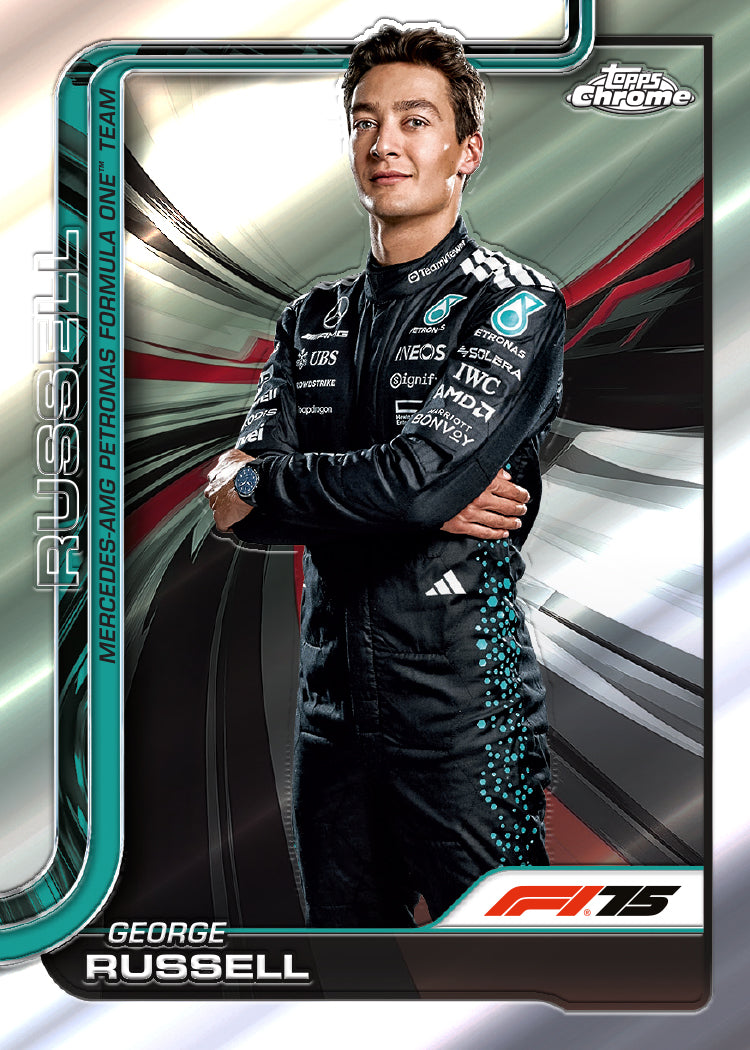 2025 Topps Chrome Formula 1 F1 Racing Value Box