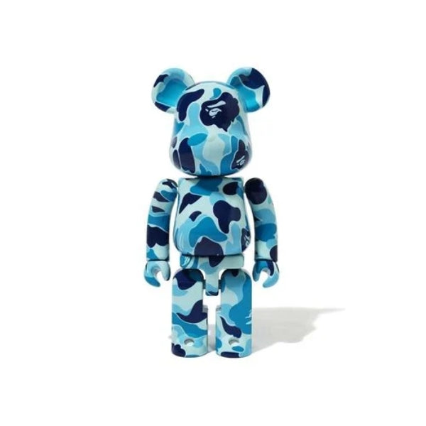 200% BE@RBRICK BAPE ABC CAMO (BLUE)