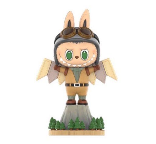 POP MART THE MONSTERS labubu HANG GLIDER 滑翔機吊卡