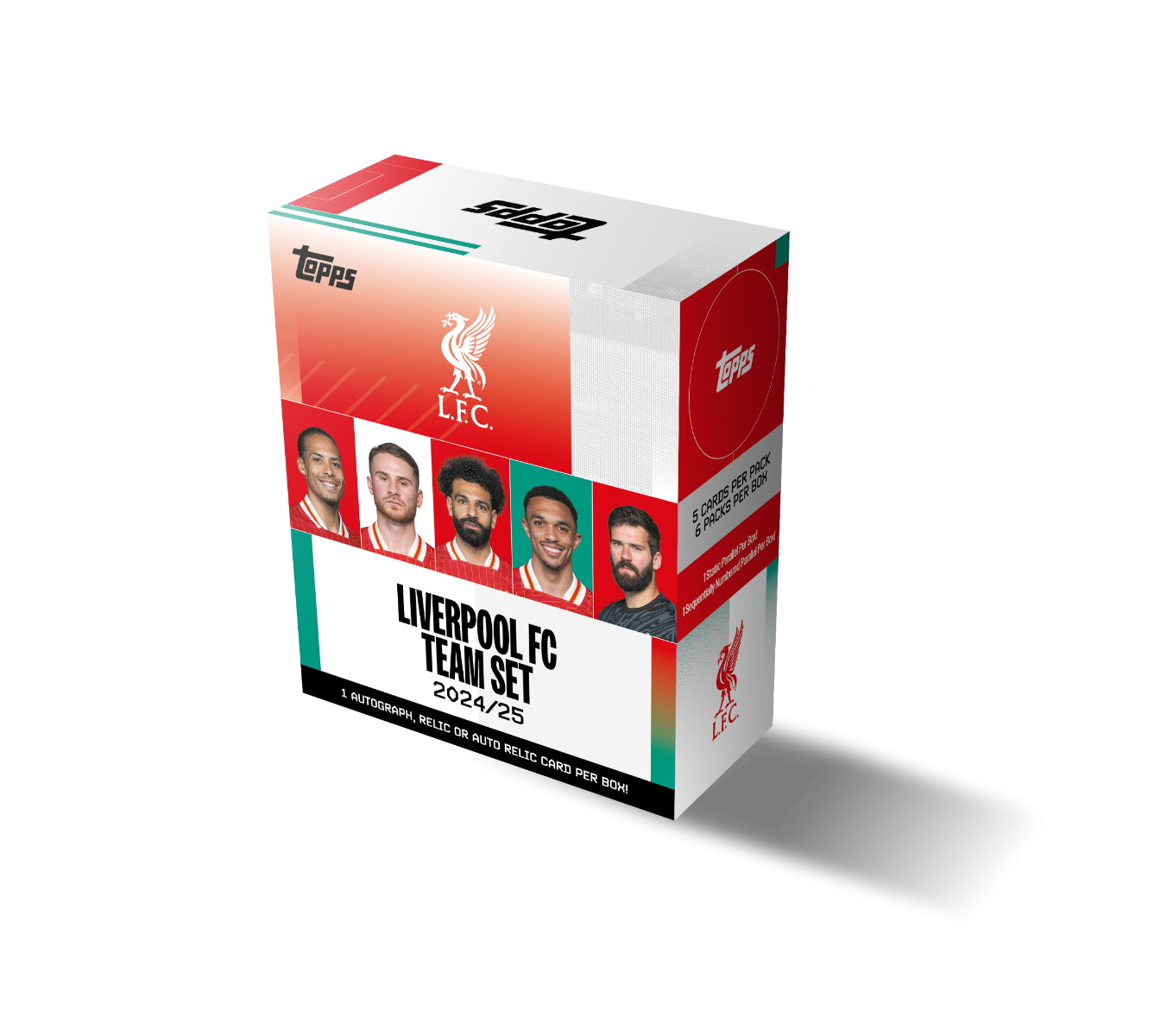 2024-25 Topps Liverpool Team Set Box