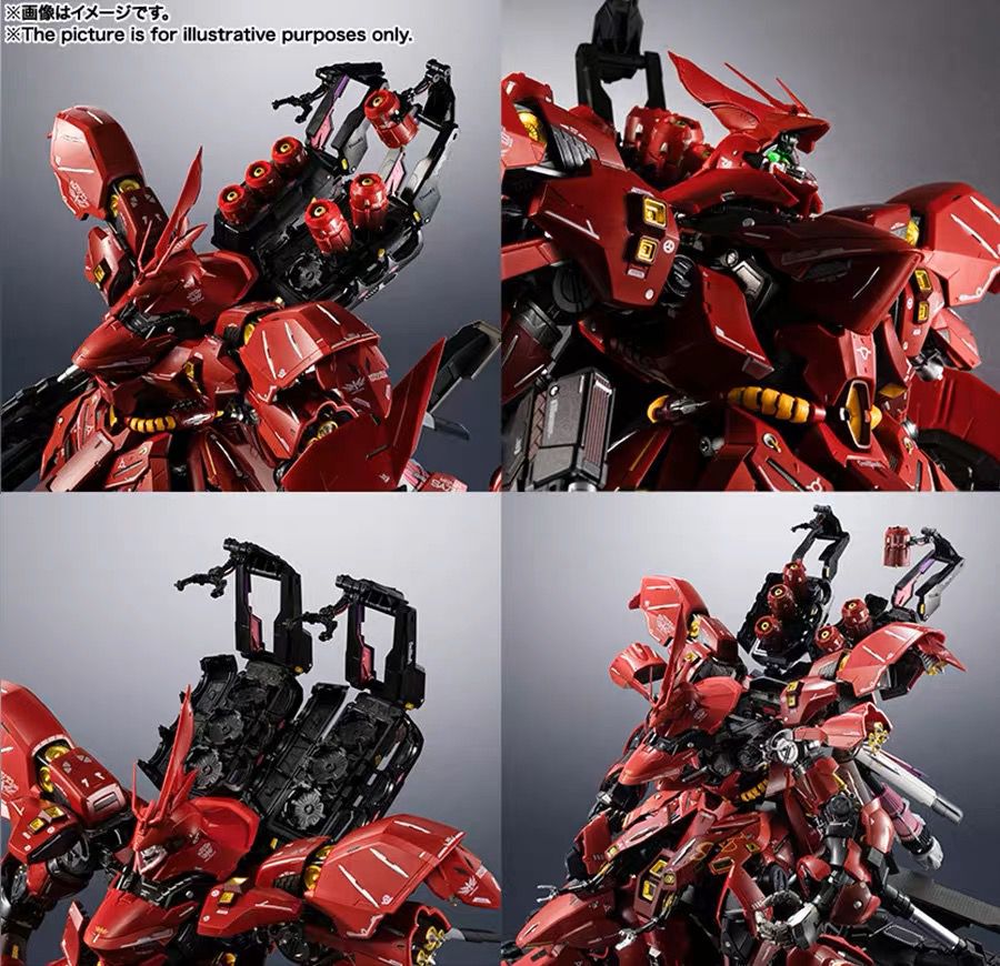 解體匠機 MSN-04 日版 品名: 萬代 1/60 解體匠機 沙扎比 逆襲的夏亞 高達成品