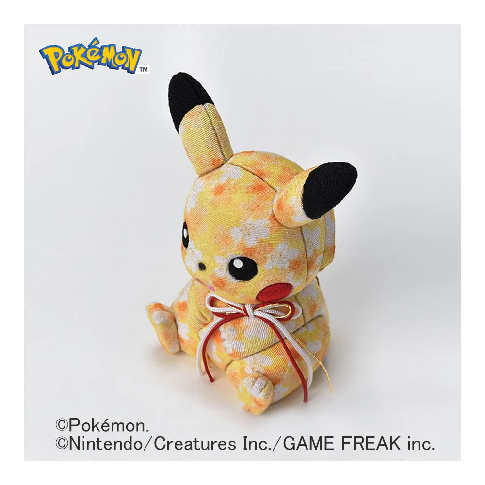 江戸木目込人形 ピカチュウ(比卡超)